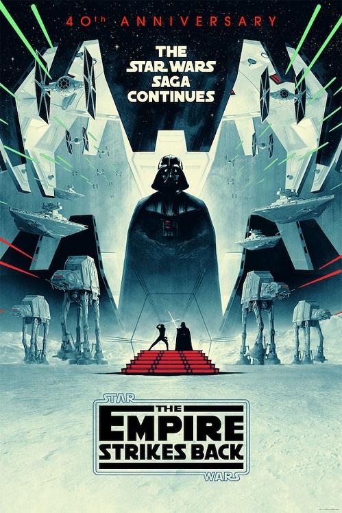 Star Wars: The Empire Strikes The Release Theatre - Back | Anniversary Grandin 40th Special